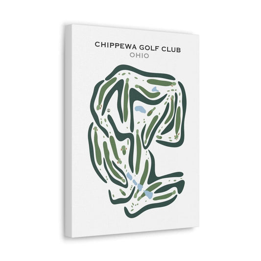 Chippewa Golf Club, Ohio - Printed Golf Courses