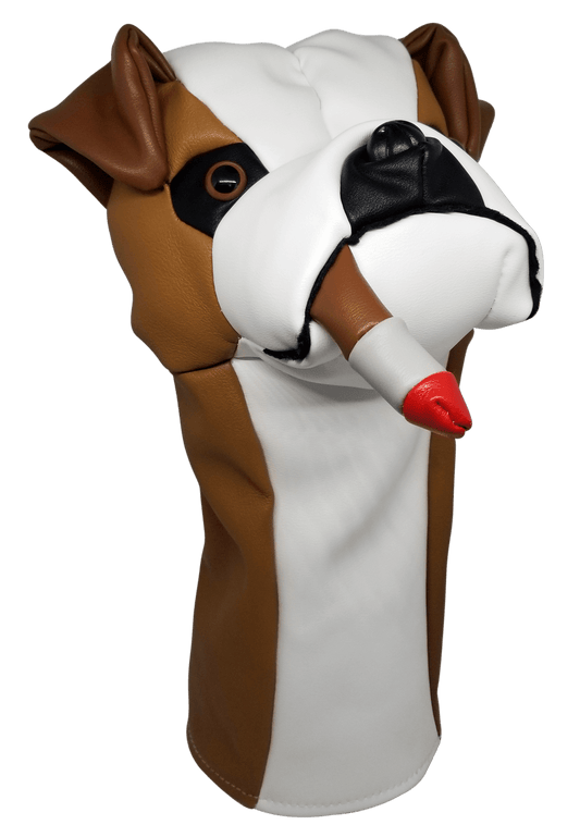 Bulldog Cigar Smoking Big Dog Driver Headcover by ReadyGOLF