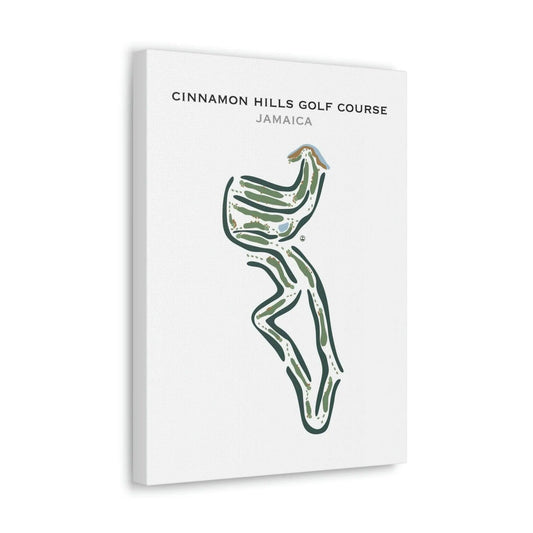 Cinnamon Hill Golf Course, Jamaica - Printed Golf Courses