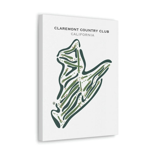 Claremont Country Club, California - Printed Golf Courses