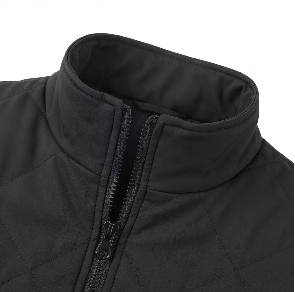 Birdies & Bubbles Birdie Breeze Vest | Women's Performance Golf Vest – Black