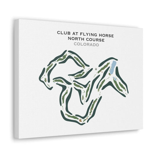 Club At Flying Horse North Golf Course, Colorado - Printed Golf Course