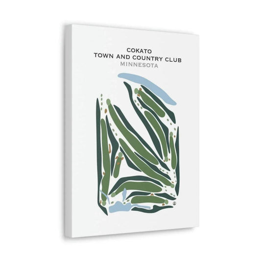 Cokato Town & Country Club, Minnesota - Printed Golf Courses