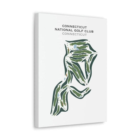 Connecticut National Golf Club, Connecticut - Printed Golf Courses