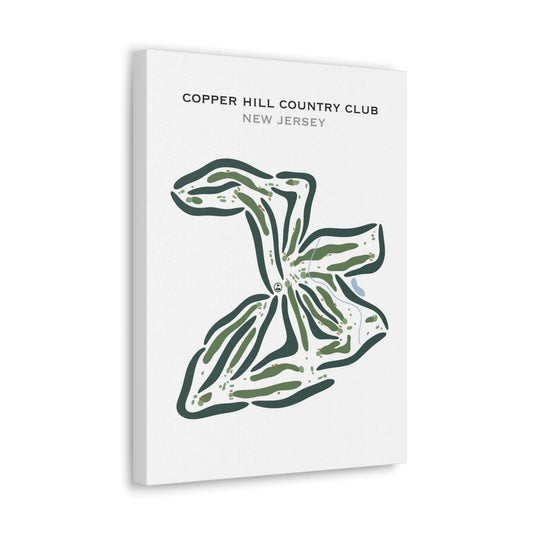 Copper Hill Country Club, New Jersey - Printed Golf Courses