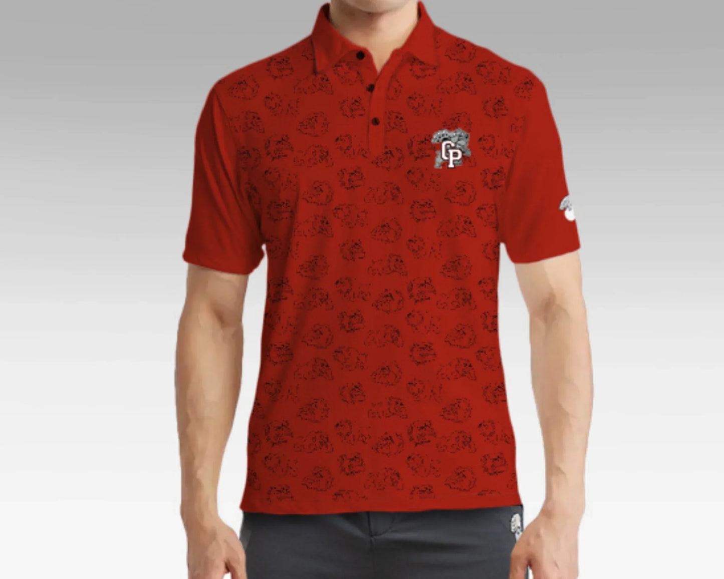 Crown Point Bulldog Men's shirt - GOLF LEAGUE