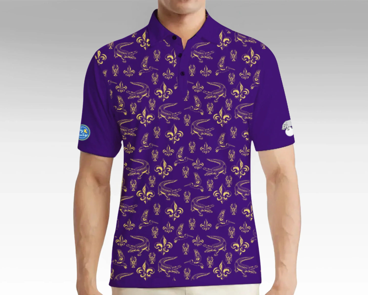 Swing South Shirt - Purple - GOLF LEAGUE