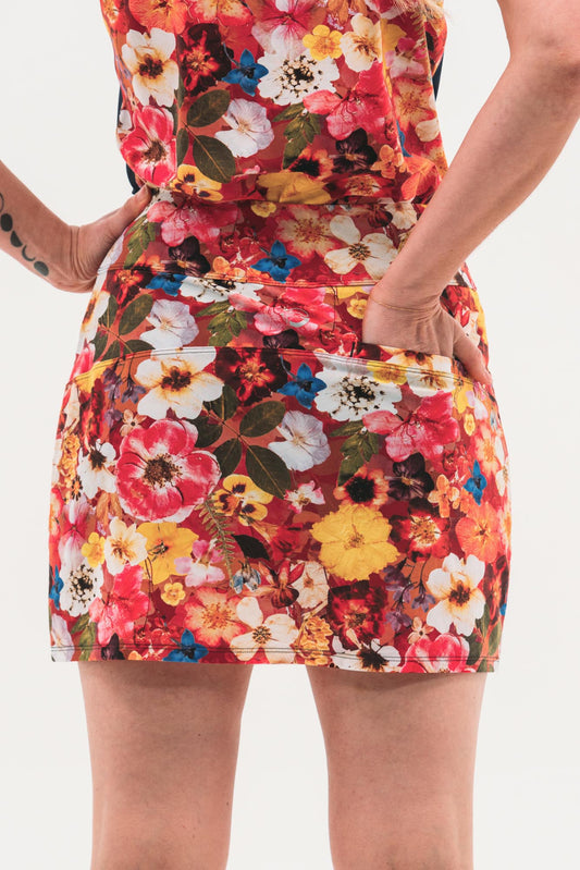 Pressed Floral Skirt