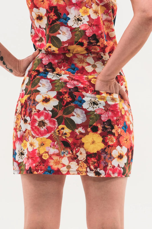 Pressed Floral Skirt - GOLF LEAGUE