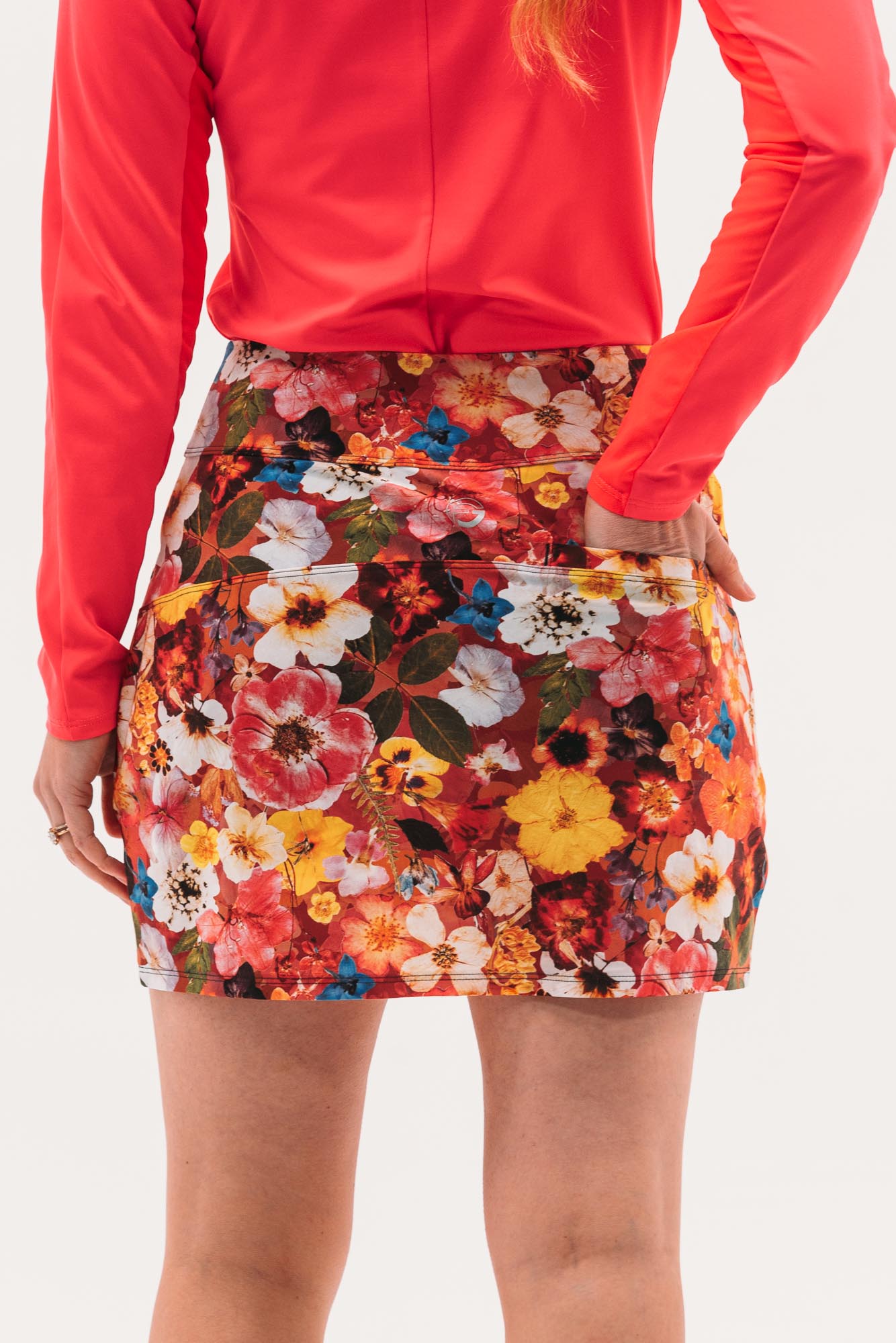 Pressed Floral Skirt