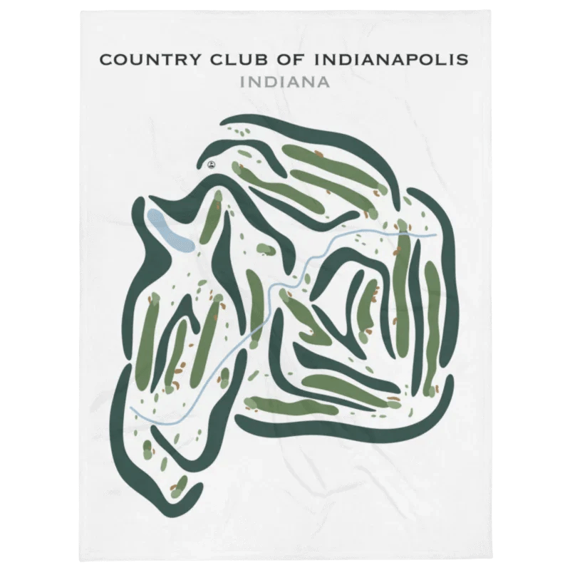 Country Club of Indianapolis, Indiana, Golf Course Artwork