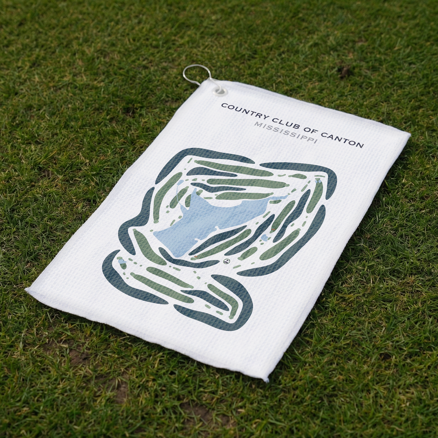 Country Club of Canton, Mississippi - Printed Golf Courses