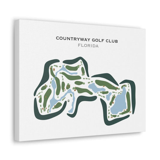 Countryway Golf Club, Florida - Printed Golf Courses