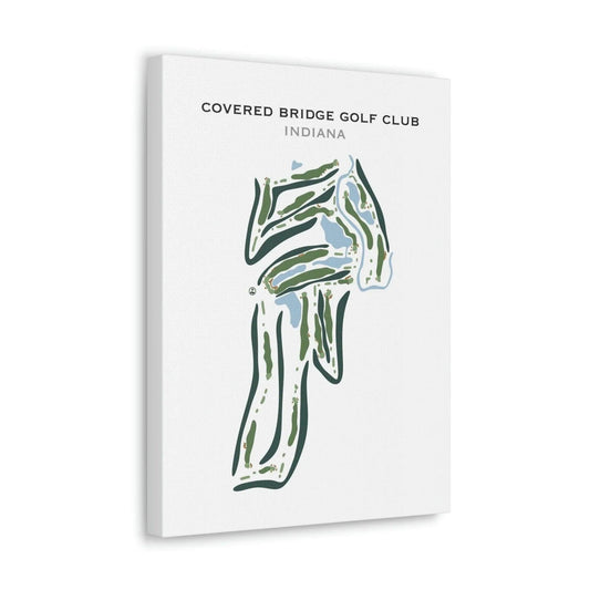 Covered Bridge Golf Club, Indiana - Printed Golf Courses
