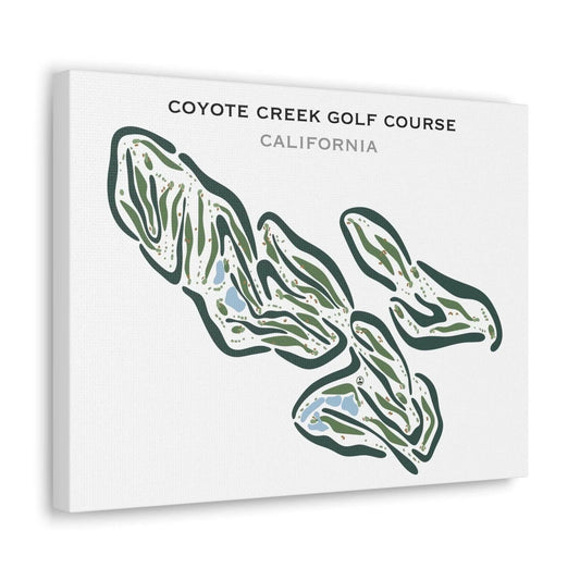 Coyote Creek Golf Course, California - Printed Golf Courses