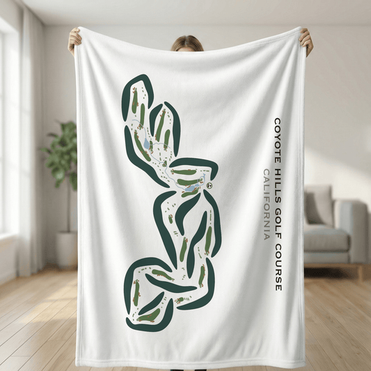 Coyote Hills Golf Course, California - Printed Golf Courses