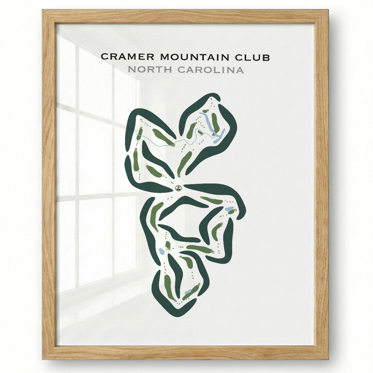 Cramer Mountain Club, North Carolina - Printed Golf Courses
