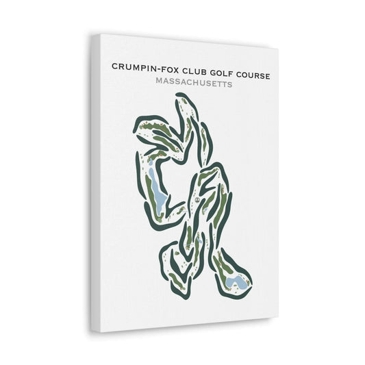 Crumpin-Fox Club Golf Course, Massachusetts - Printed Golf Courses