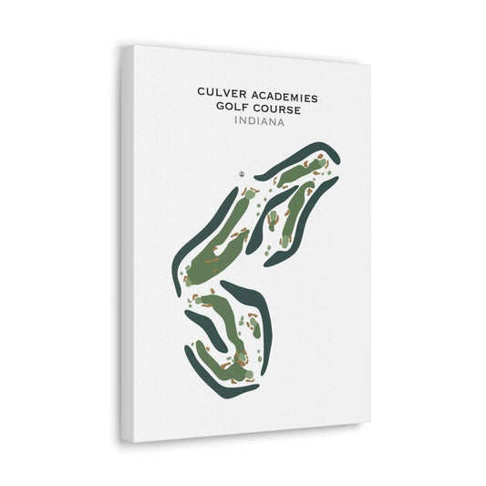 Culver Academies Golf Course, Indiana - Printed Golf Course