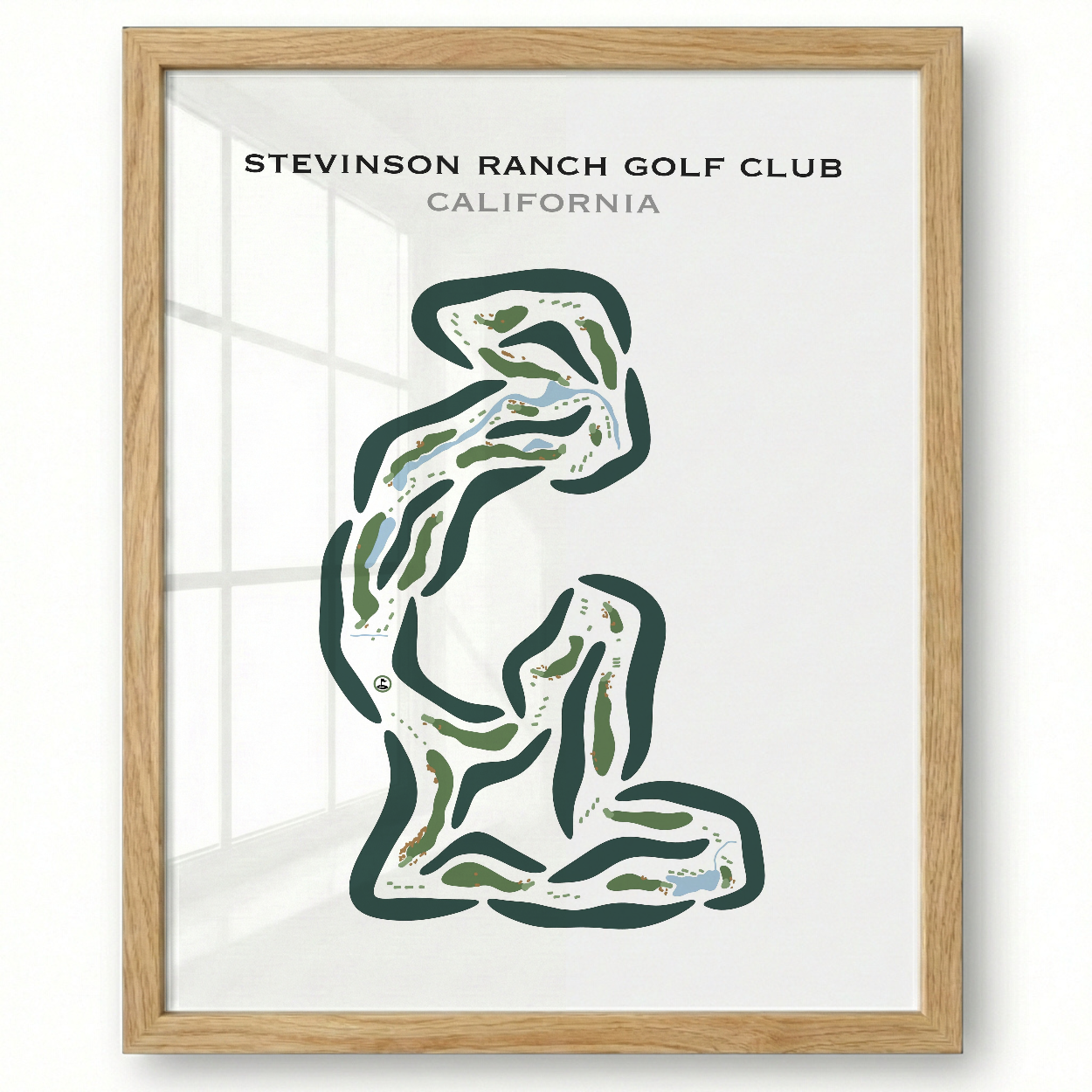 Stevinson Ranch Golf Club, California - Printed Golf Courses