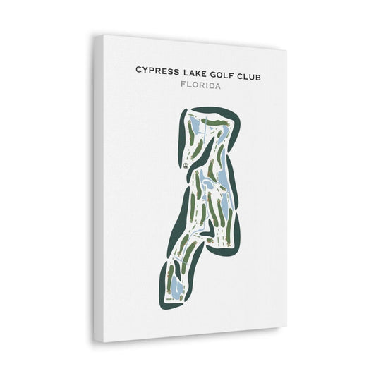 Cypress Lake Country Club, Florida - Printed Golf Courses