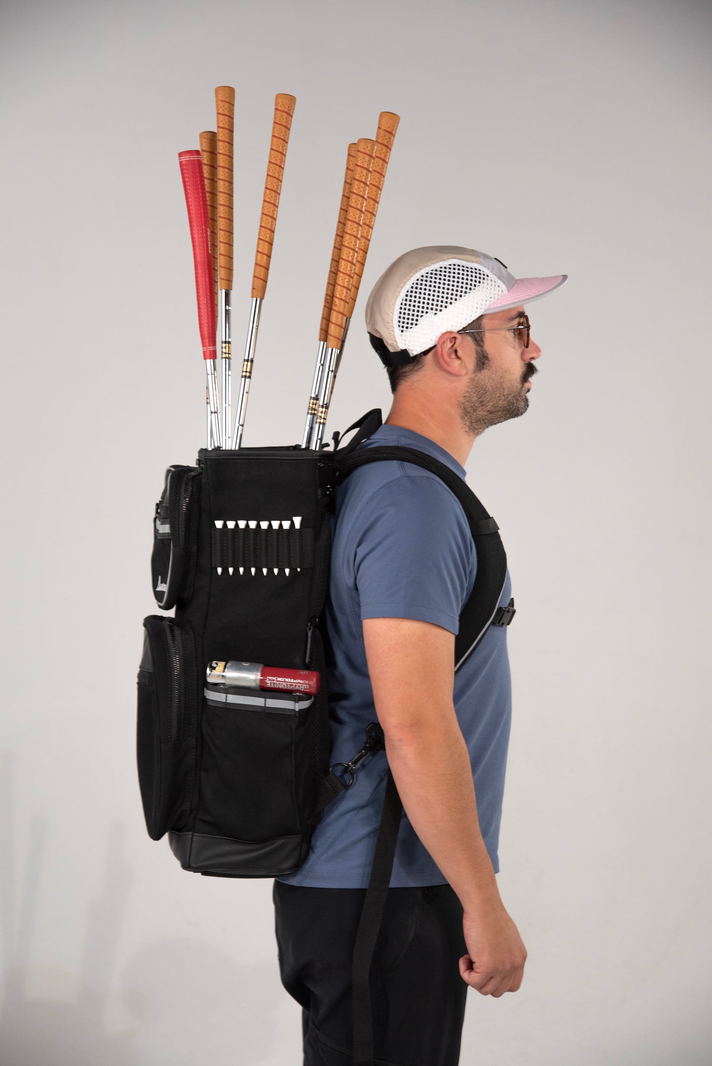lowercase golf backpack