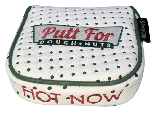 L.A.B. DF3 Embroidered Center-Shafted Putter Cover by ReadyGOLF - Donut Box (Putt for Dough-Nuts)