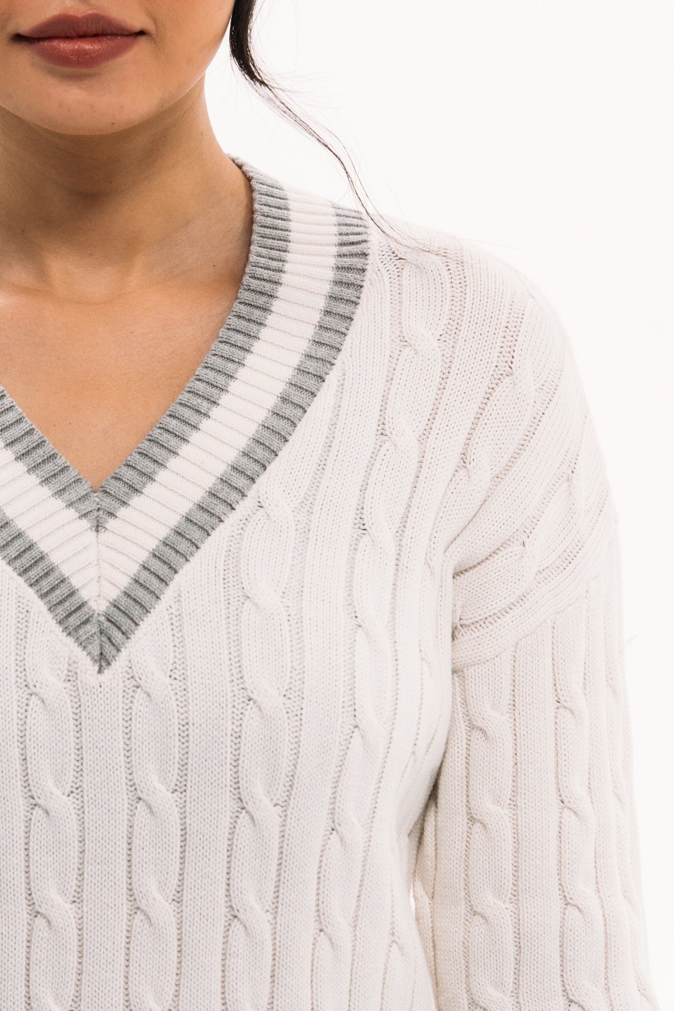 Heritage Cable Knit Sweater