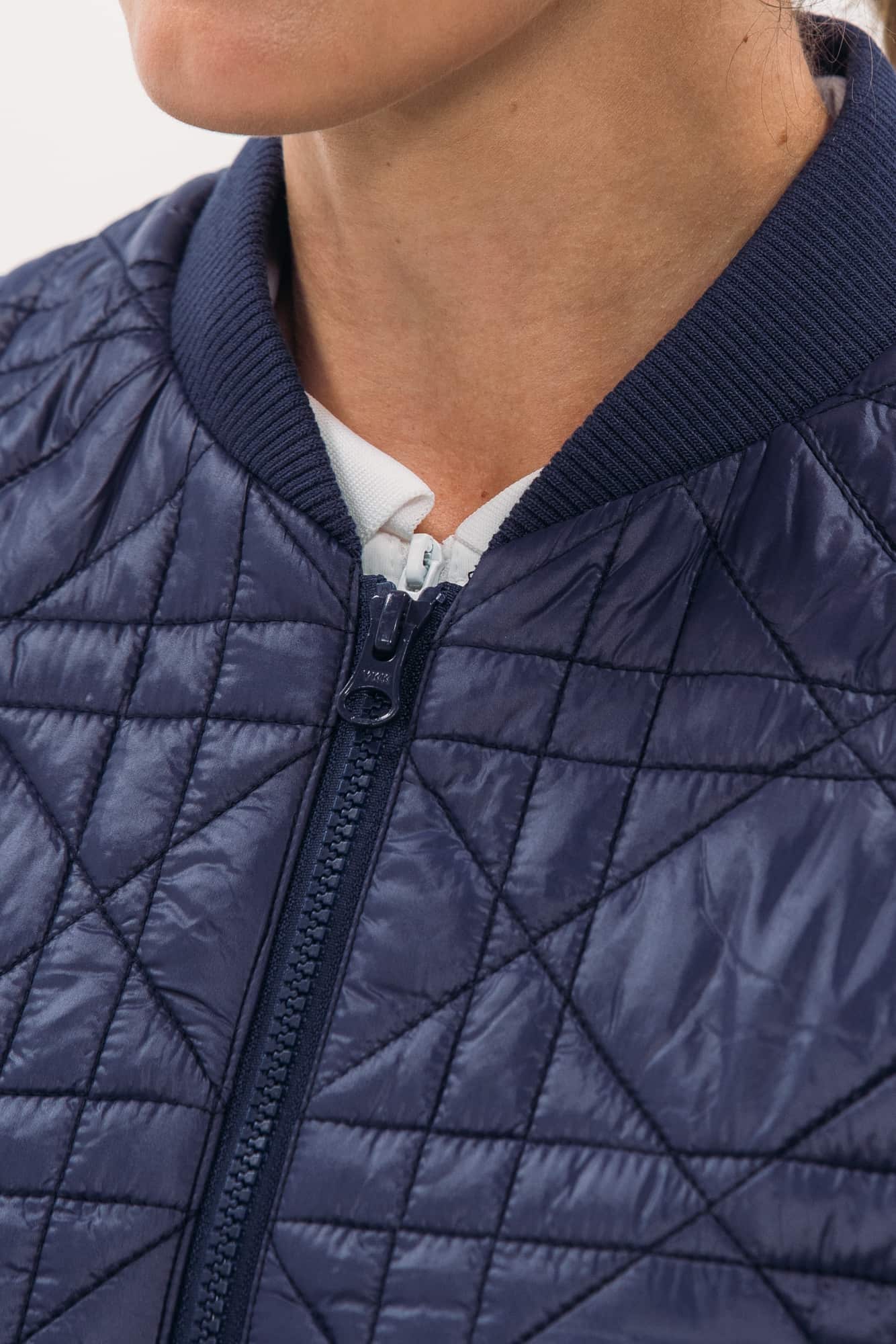 Longline Quilted Vest