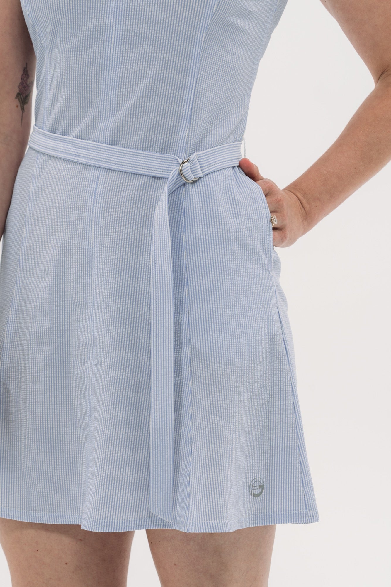 Seersucker Dress