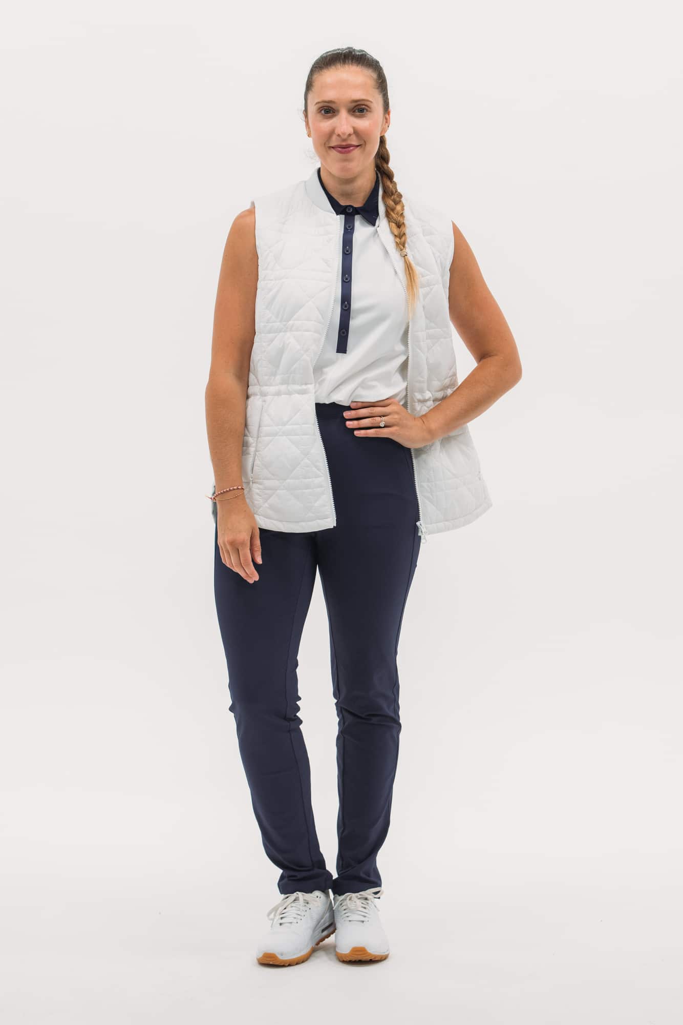 Longline Quilted Vest