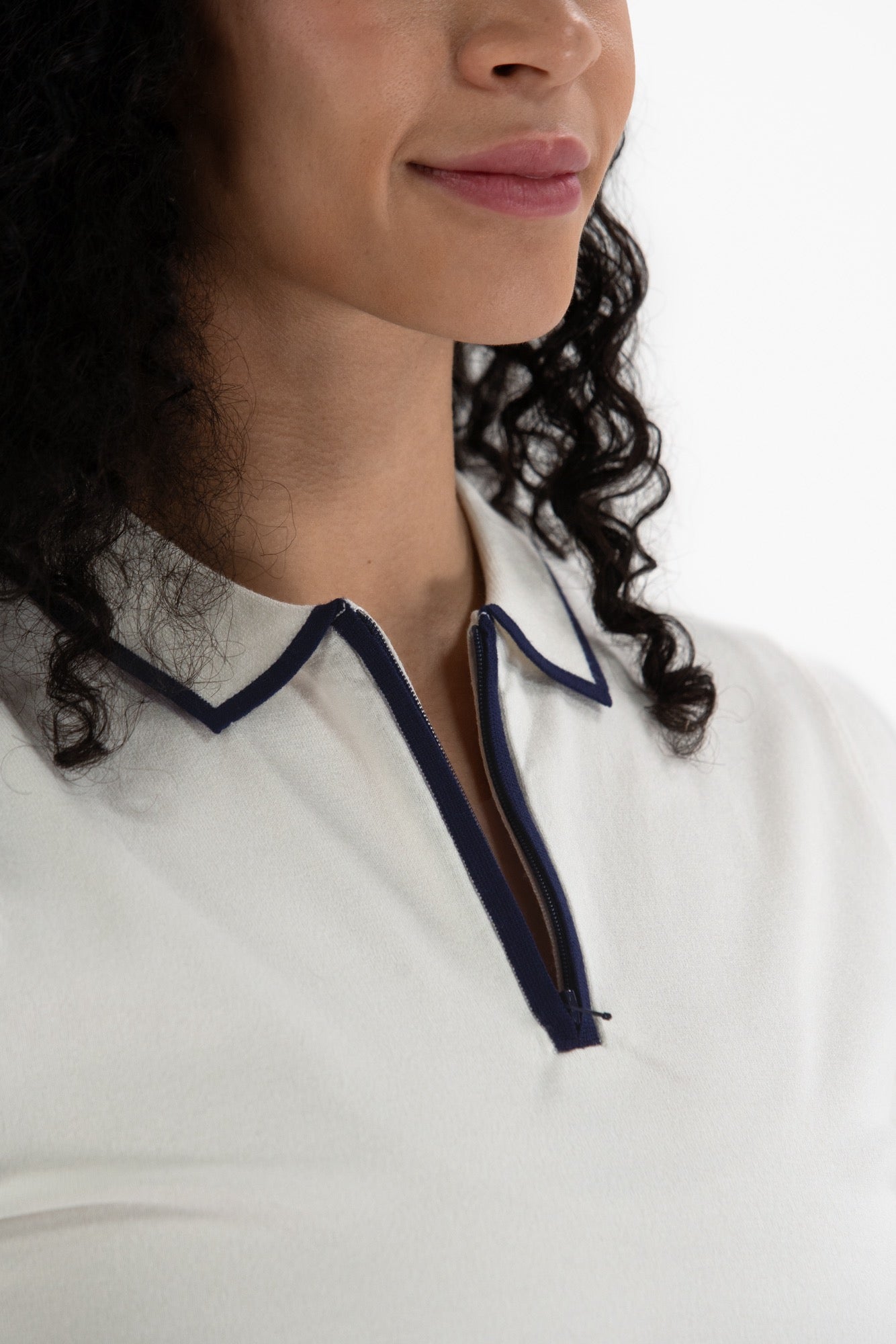 SS Zip Knit Polo