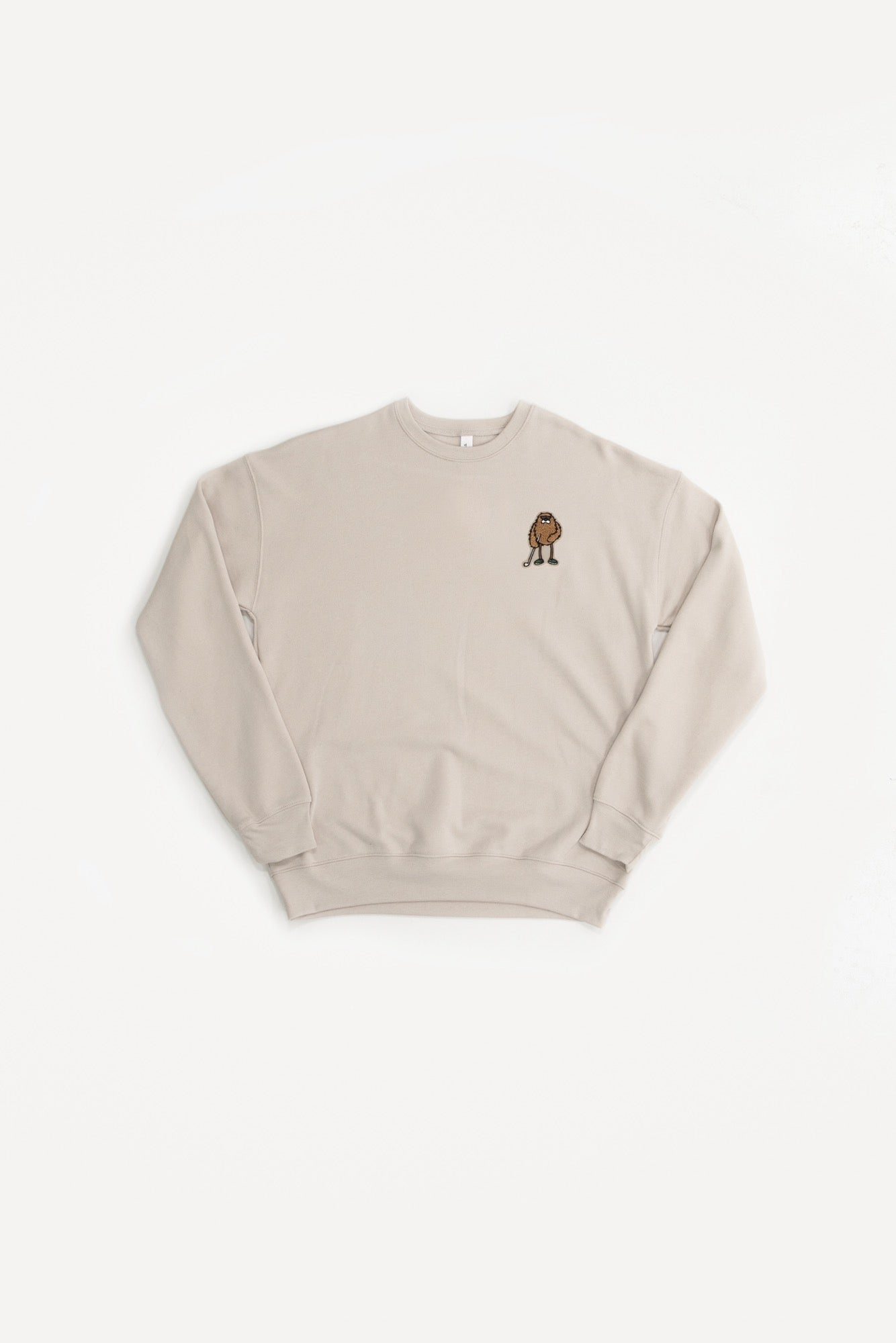 Bogey Monster Chenille Patch Sweatshirt