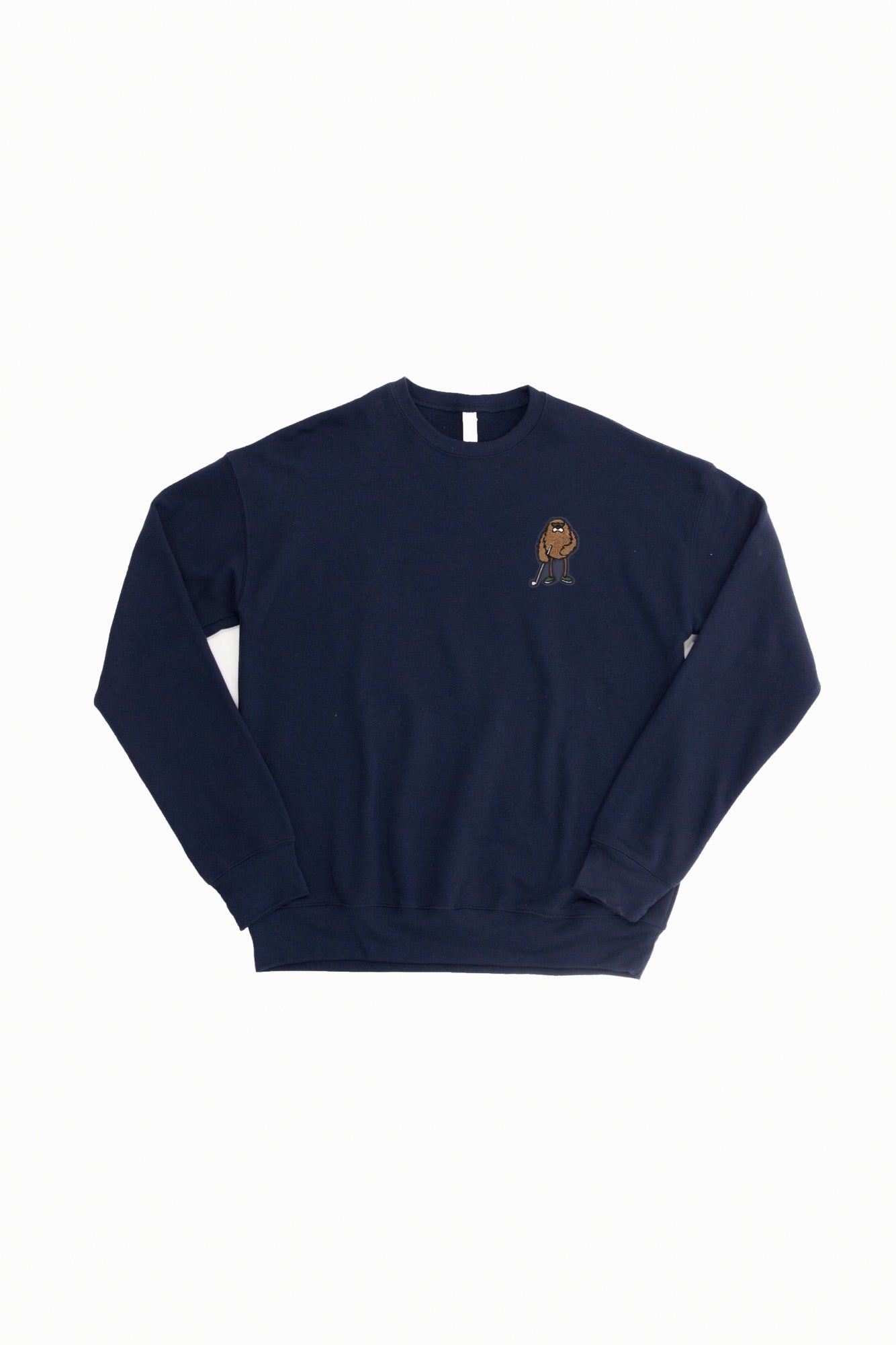 Bogey Monster Chenille Patch Sweatshirt