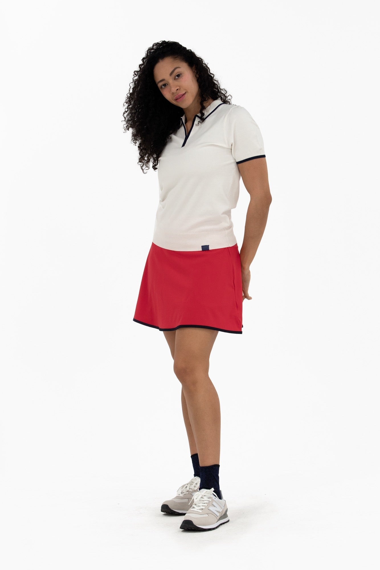 SS Zip Knit Polo