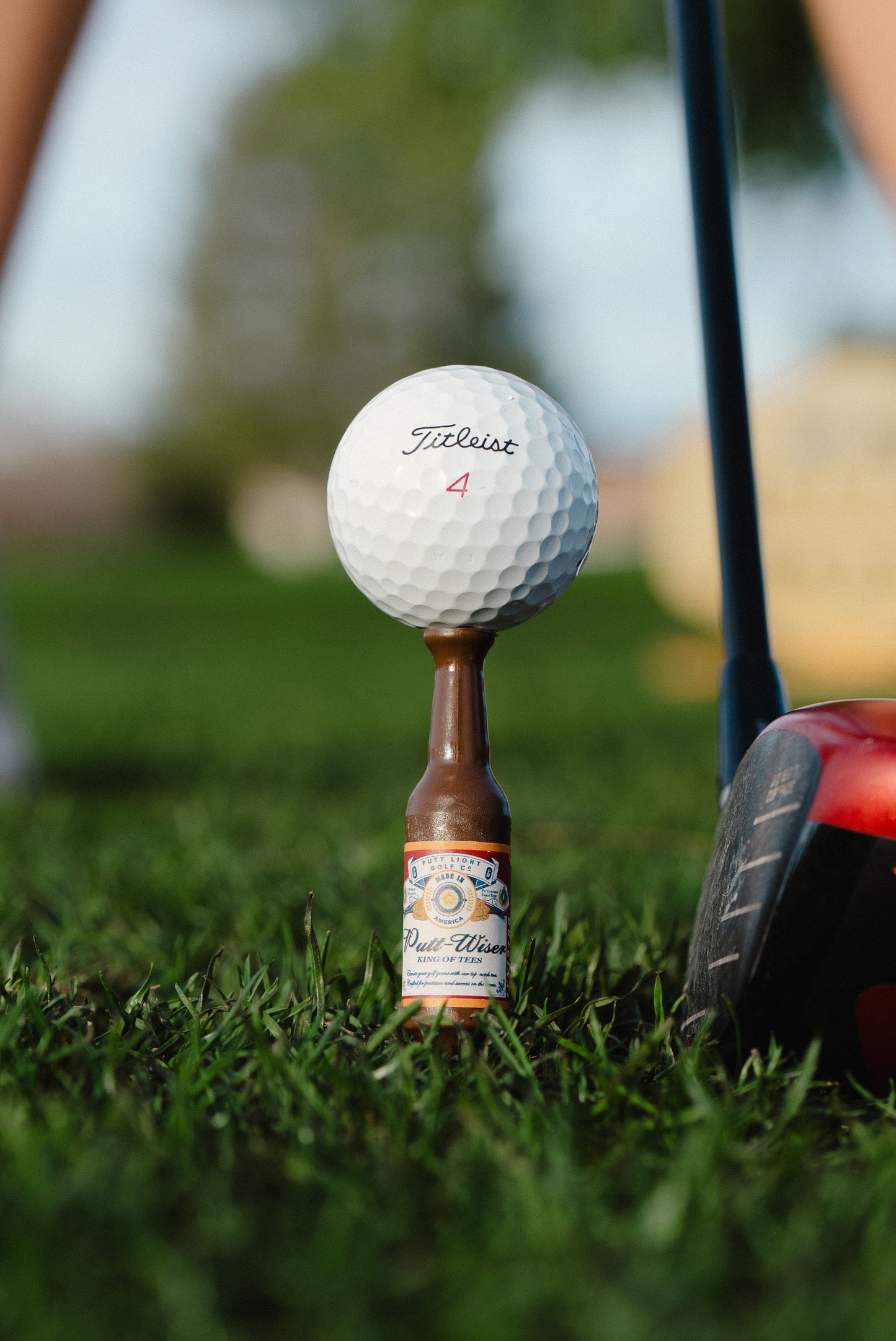 Beer Bottle Golf Tee