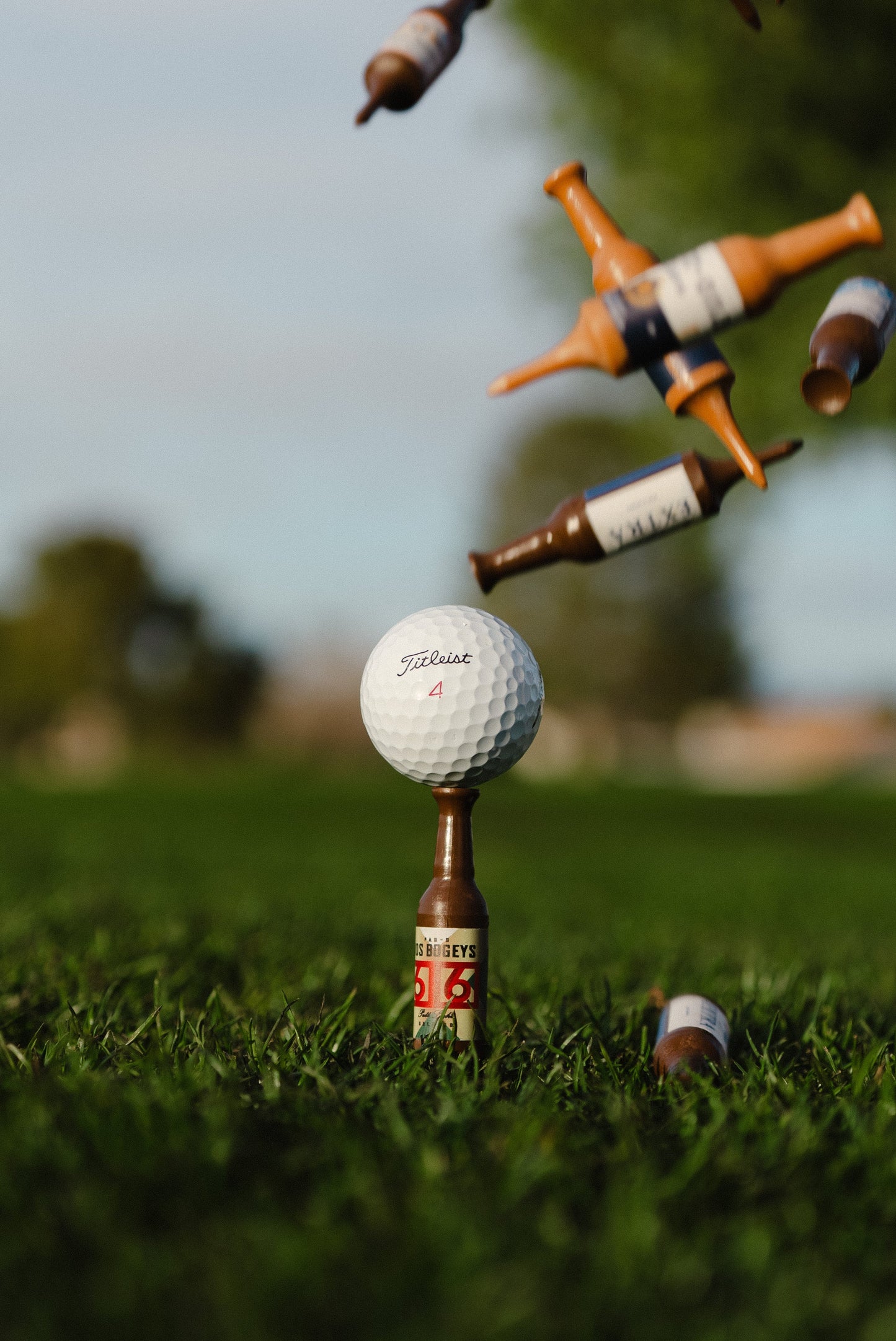 Beer Bottle Golf Tee