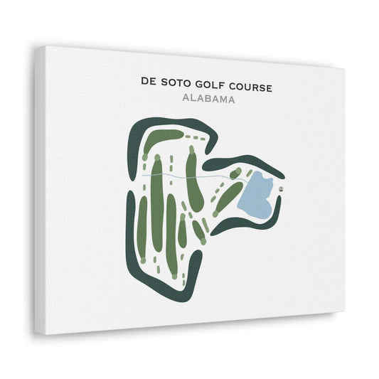 De Soto Golf Course, Alabama - Printed Golf Course