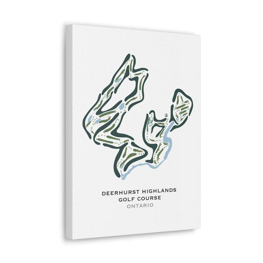 Deerhurst Highlands Golf Course, Ontario - Printed Golf Courses