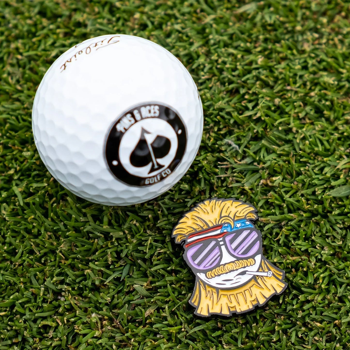 Dale the Degenerate Ball Marker - GOLF LEAGUE