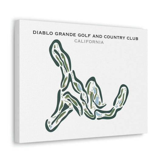 Diablo Grande Golf & Country Club, California - Printed Golf Courses