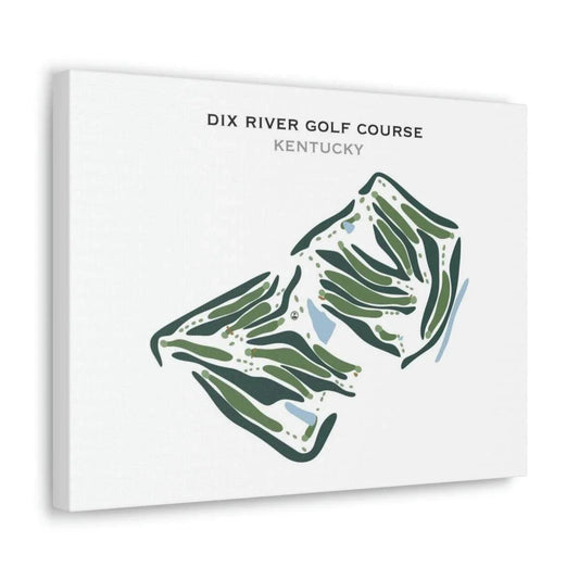 Dix River Golf Course, Kentucky - Printed Golf Courses