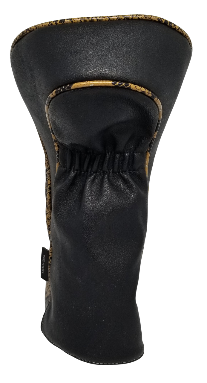 Don't Tread On Me Embroidered Snakeskin Driver Headcover by ReadyGOLF