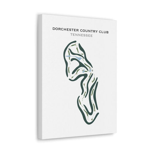 Dorchester Country Club, Tennessee - Printed Golf Courses