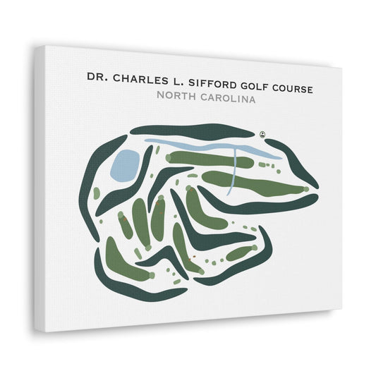 Dr. Charles L. Sifford Golf Course, North Carolina - Printed Golf Courses