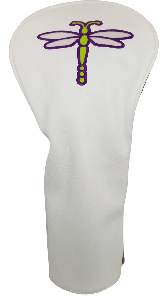 Dragonfly Embroidered Driver Headcover by ReadyGOLF
