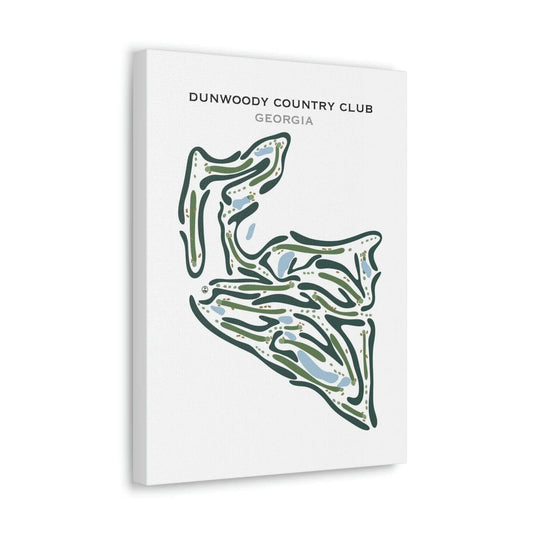Dunwoody Country Club, Georgia - Printed Golf Courses