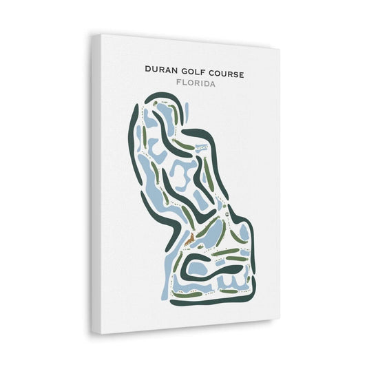 Duran Golf Course, Florida - Printed Golf Courses