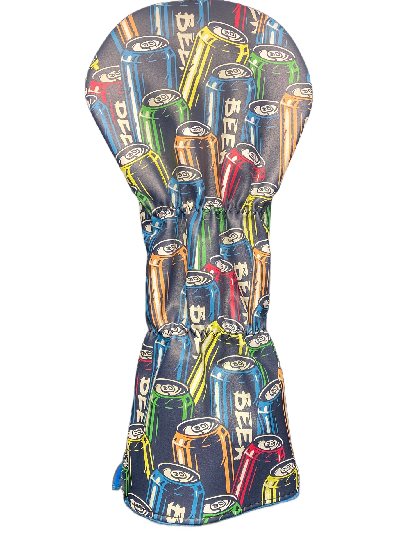 Beer Can Collage Headcover