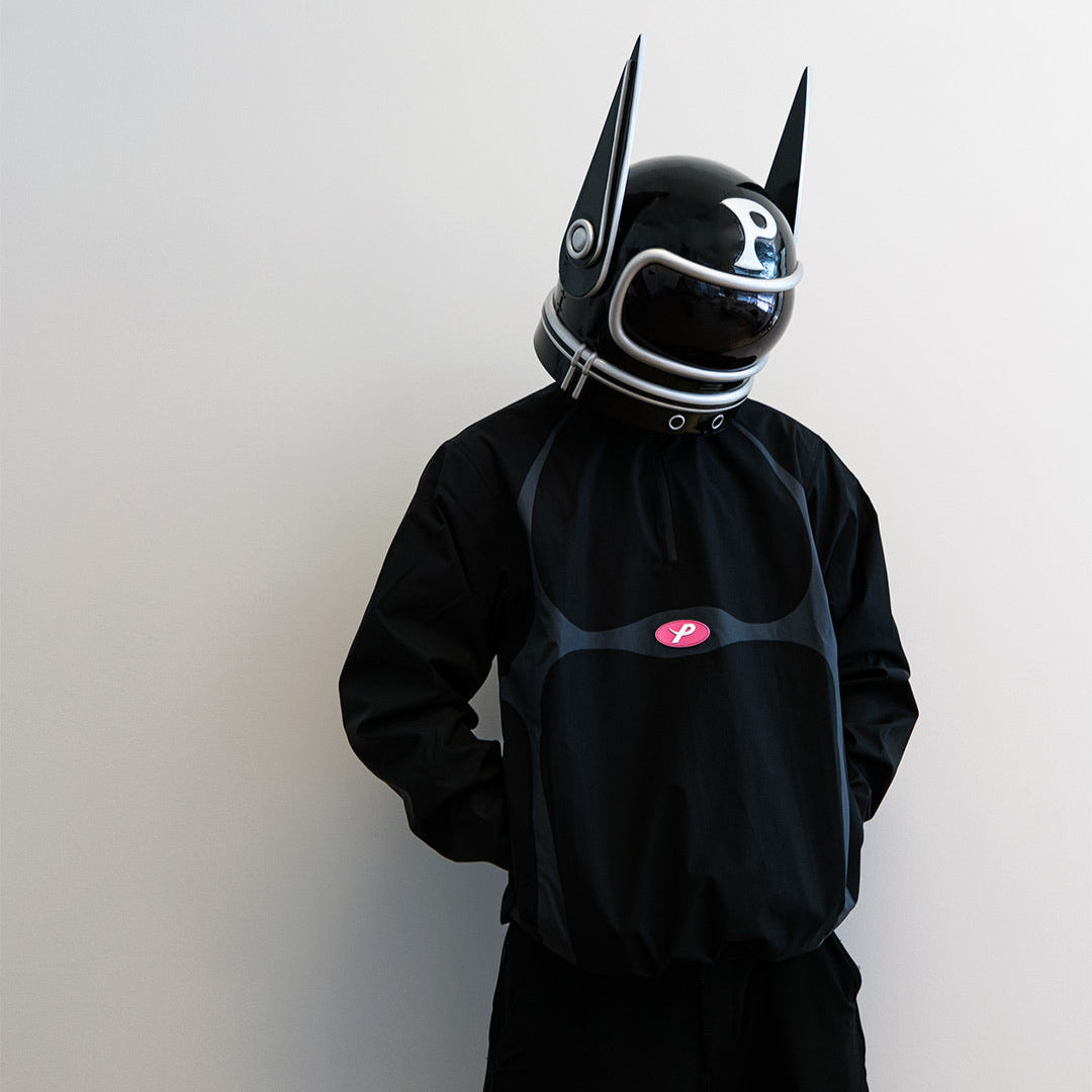 'PlutoDry' GOTHAM JACKET | BLACK/PINK